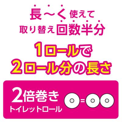 ふるさと納税 秋田市 《3回定期便》トイレットペーパー 香り付き ダブル 48個|15_nsc-090403daの画像