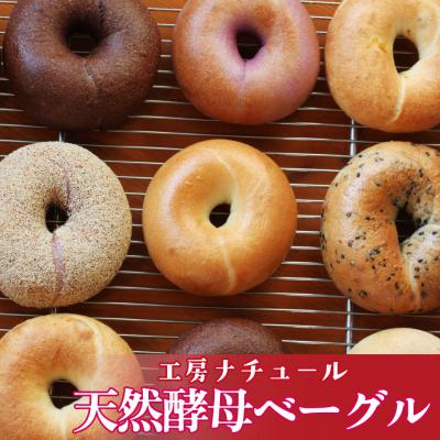 ふるさと納税 佐川町 [2026年2月発送分受付中!]『工房ナチュール』の天然酵母ベーグルセット12個