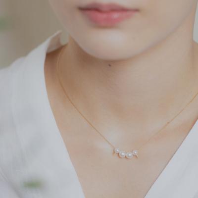 ふるさと納税 甲府市 【甲府ジュエリー】K18　アコヤパール　ネックレス(73305284) |  | 02
