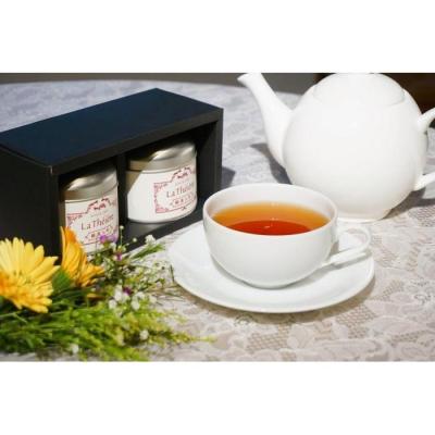 ふるさと納税 横浜市 &lt;ラ・テイエール&gt;横浜元町紅茶セット 35g×2種類