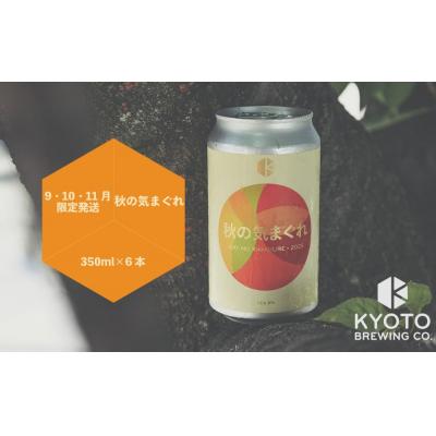 ふるさと納税 京都市 [京都醸造]京都発のクラフトビール!気まぐれ 6本セット