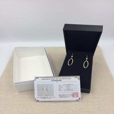 ふるさと納税 甲府市 K18 あこや真珠3.5mm　ピアス APE4771_2