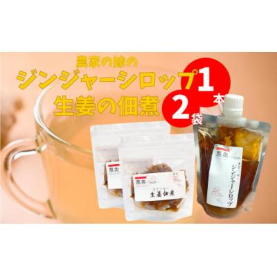 ふるさと納税 佐川町 [佃煮2袋・シロップ1個]ごはんのお供(A)