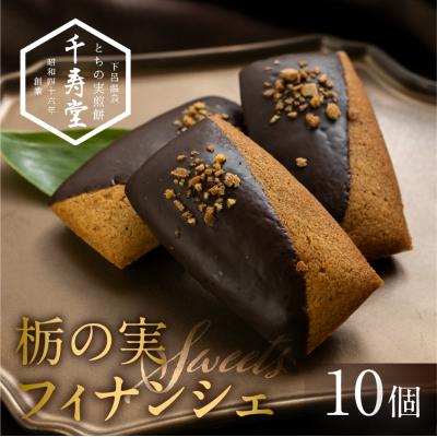 ふるさと納税 下呂市 栃の実ショコラフィナンシェ 10個 お菓子 チョコ 贈答 ギフト ショコラ ココア[6-10]