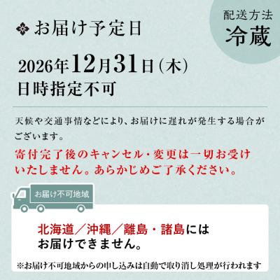 ふるさと納税 京都市 【マノワール】和洋おせち 一人折二客組 2人前 -11 京都 レストラン 人気おせち 2027 正月 |  | 03