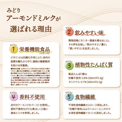 ふるさと納税 大分市 みどりアーモンドミルク 砂糖不使用 1000ml×6入×2ケース(計12本)_I07008 |  | 02