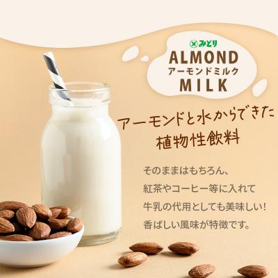ふるさと納税 大分市 みどりアーモンドミルク 加糖タイプ 1000ml×6入×2