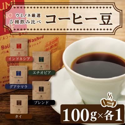 ふるさと納税 下関市 スペシャルティ コーヒー 5種 飲み比べ セット EW002-NT