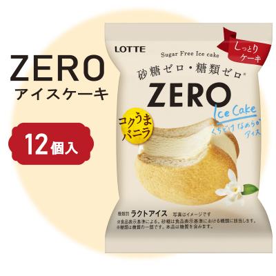 ふるさと納税 松前町 ロッテ ZERO アイスケーキ セット [MNM003_x]