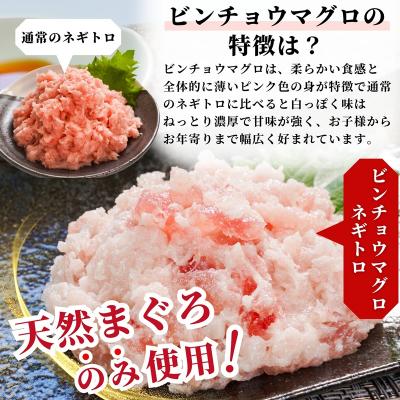 ふるさと納税 焼津市 天然ビンチョウ鮪 ねぎとろ(約100g×15袋)(a11-232) |  | 03