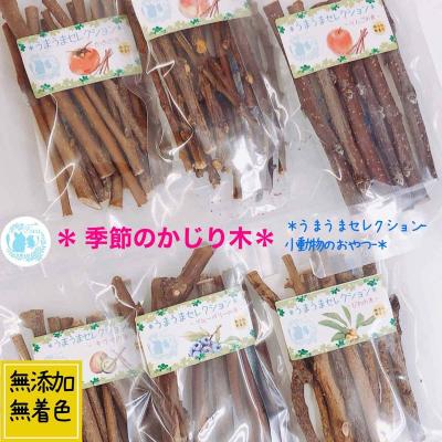 ふるさと納税 小牧市 fuu うまうまセレクション 小動物のかじり木(びわの木) [145S05]