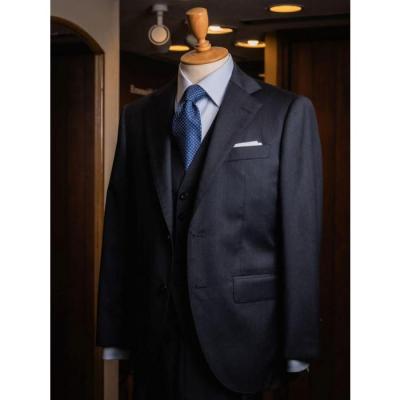 ふるさと納税 横浜市 [店舗採寸限定]国産ウール&amp;ポリエステル素材のオーダースーツお仕立券