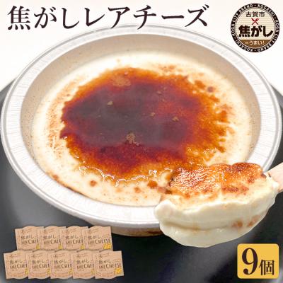 ふるさと納税 古賀市 焦がしレアチーズ9個セット