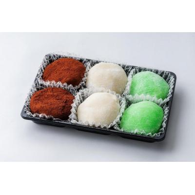 ふるさと納税 徳島市 新食感とろーりとろける 生クリーム大福 (ミックス) 6個入り ※冷凍