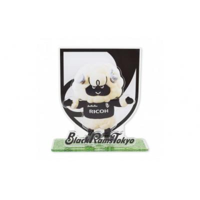 ふるさと納税 世田谷区 ブラックラムズ東京ラムまるアクリルスタンド