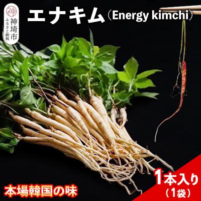 ふるさと納税 神埼市 [一子相伝]秘伝のエナキム(高麗人参スプラウト・キムチ)1袋1本入り(H104142)