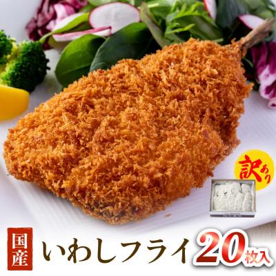ふるさと納税 石巻市 [訳あり]いわしフライ 20枚入 冷凍 イワシ 鰯 フライ 唐揚げ
