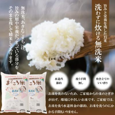 ふるさと納税 大館市 【令和8年産】特別栽培米あきたこまちまごころ米 無洗米10kg【ふるさと納税3.0】 |  | 02