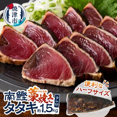 ふるさと納税 焼津市 南鰹藁焼きタタキ ハーフサイズ 約1.5kg(a10-1134)