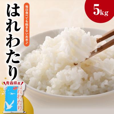 ふるさと納税 五所川原市 米 5kg はれわたり (白米) 5キロ 青森県 五所川原市