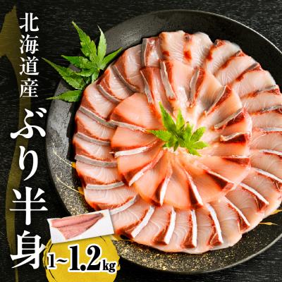 ふるさと納税 えりも町 えりも[マルデン特製]北海道日高産ぶり半身1kg〜1.2kg[er002-076-a]