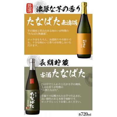 ふるさと納税 いちき串木野市 おつまみ付!芋焼酎 「古酒たなばた