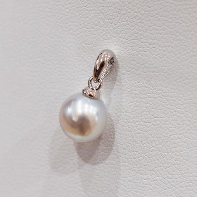 ふるさと納税 天草市 あこや真珠 ナチュラル 8.5-9mm 1粒 ペンダントトップ チェーンなし_S101-376_1