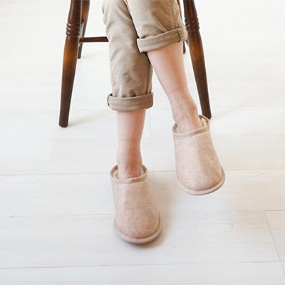 ふるさと納税 横瀬町 メリノン「スリッパ」LLサイズ/グレー