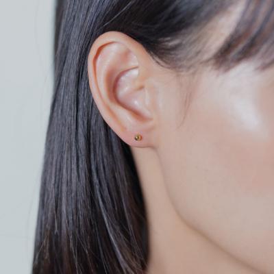 ふるさと納税 甲府市 【甲府ジュエリー】K18　丸玉ピアス　4mm(17802251) |  | 02
