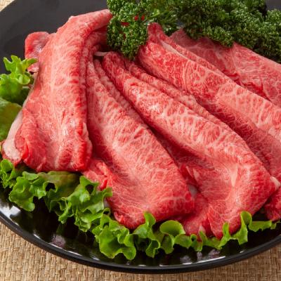 ふるさと納税 神埼市 訳あり!佐賀牛赤身霜降りしゃぶしゃぶすき焼き用(肩・モモ)600g(H112137) |  | 01