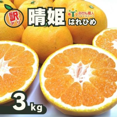 ふるさと納税 愛南町 先行受付[訳あり]晴姫 はれひめ 3kg 果物 柑橘 みかん フルーツ みかん職人武田屋