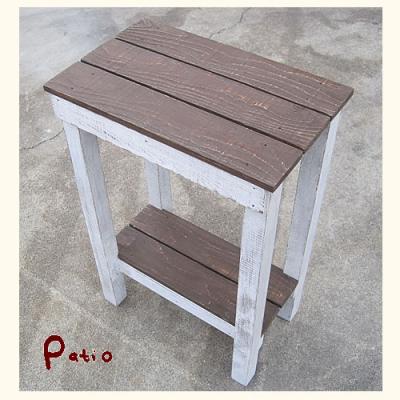 ふるさと納税 小牧市 エイジングアンティーク調 ガーデンスタンドL 花台 ガーデニング雑貨[161P02]