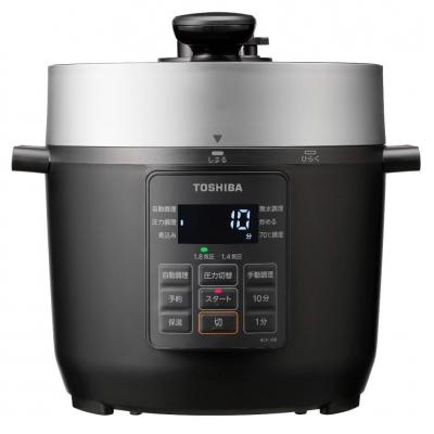 ふるさと納税 川崎市 東芝 電気圧力鍋 RCP-30R(K) 1台8役! この1台でマルチに使える。