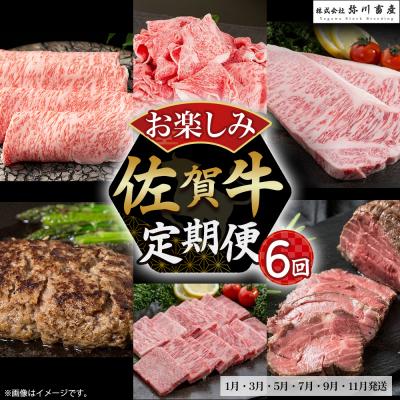 ふるさと納税 太良町 佐賀牛 お楽しみ便 6回コース 定期便 T3