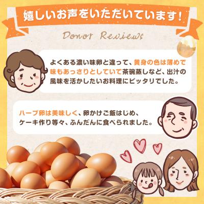 ふるさと納税 太良町 たまご家のハーブ卵(笑顔)30個 12ヵ月定期便 T26_2