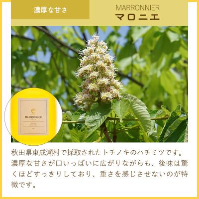 ふるさと納税 東成瀬村 はちみつ3個セット(ヒガシナルセ・ケンポナシ・マロニエ プラボトル)|07_bct-060301bの画像