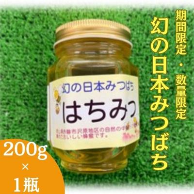 ふるさと納税 赤磐市 [ 数量限定 ]幻の日本みつばち 蜂蜜 200g×1瓶 岡山県 赤磐市 [NO5765-1189]
