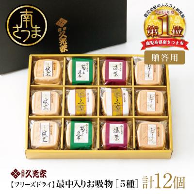 ふるさと納税 南さつま市 [久光家]お吸物 人気の5種 詰合せ(12個入り) フリーズドライ サザンフーズ 南さつま市
