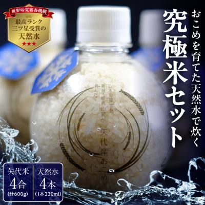 ふるさと納税 妙高市 おこめを育てた天然水で炊くこだわりの米セット