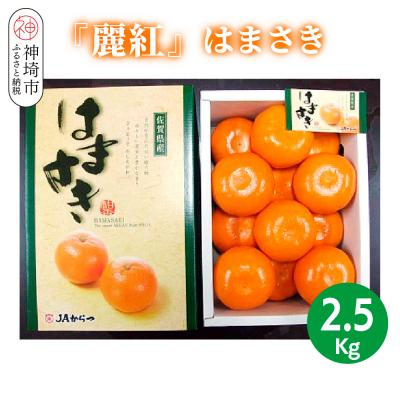 ふるさと納税 神埼市 [2026年2月上旬より発送開始][麗紅]はまさき 2.5kg(H116144)