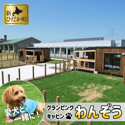 ふるさと納税 新ひだか町 愛犬 と 宿泊 グランピング キャンプ わんぞう 宿泊券 1泊 1名様