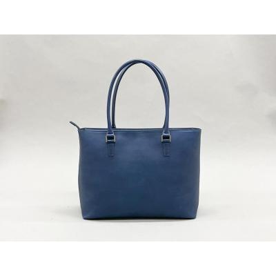 ふるさと納税 徳島市 本革 藍染め トートバッグ