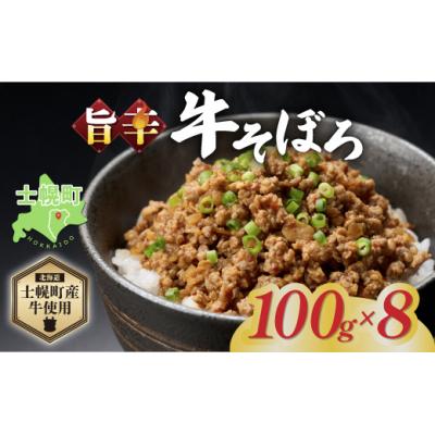 ふるさと納税 士幌町 北海道 牛そぼろ煮 計800g 牛肉 加工品 おかず お惣菜 おつまみ 十勝 士幌町[W09]