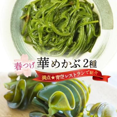 ふるさと納税 気仙沼市 春つげ華めかぶ セット 