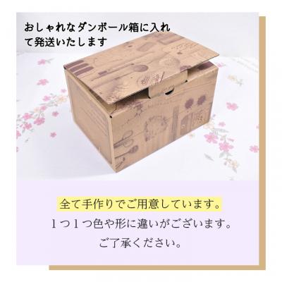 ふるさと納税 富士市 あん(餡)フラワーケーキ クリアBOX ブルー(冷凍) [sf002-379]_2