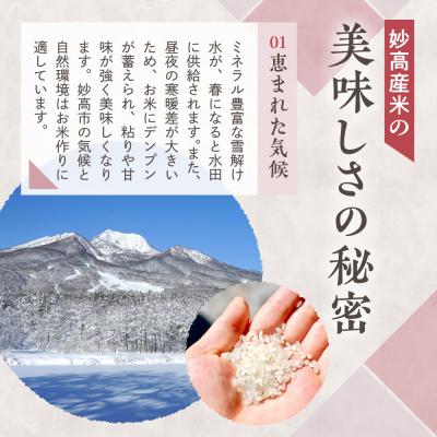 ふるさと納税 妙高市 【2026年5月上旬発送】令和7年産 新潟県妙高産コシヒカリ20kgの画像