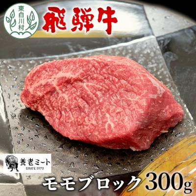 ふるさと納税 東白川村 飛騨牛 モモブロック 300g 牛肉 ローストビーフ モモ