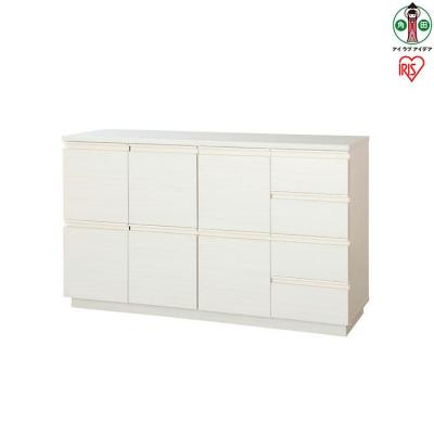 ふるさと納税 角田市 リビングキャビネット RCB-1190 オフホワイト