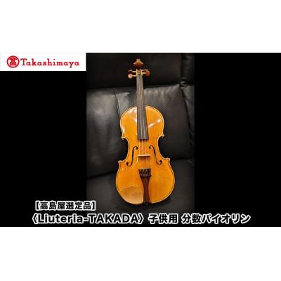 ふるさと納税 京都市 [高島屋選定品][Liuteria-TAKADA]マエストロ監修の子供用完全手工分数バイオリン