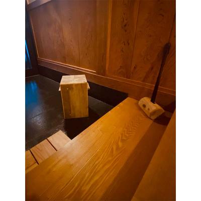ふるさと納税 金山町 金山杉 スツール 四角(2) 家具 インテリア 機能性